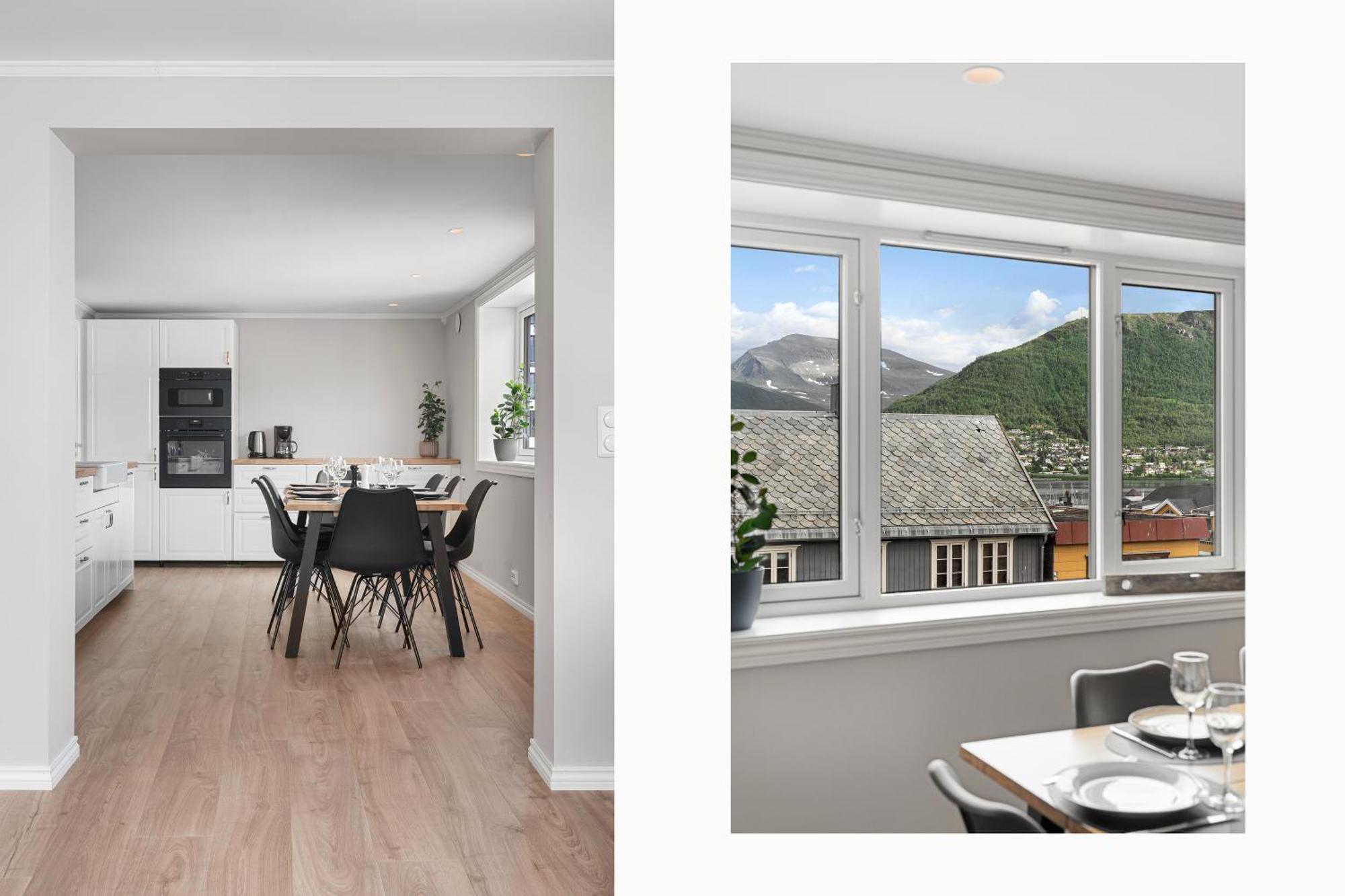 Arctic Homes - Historical Tromso House With View 외부 사진
